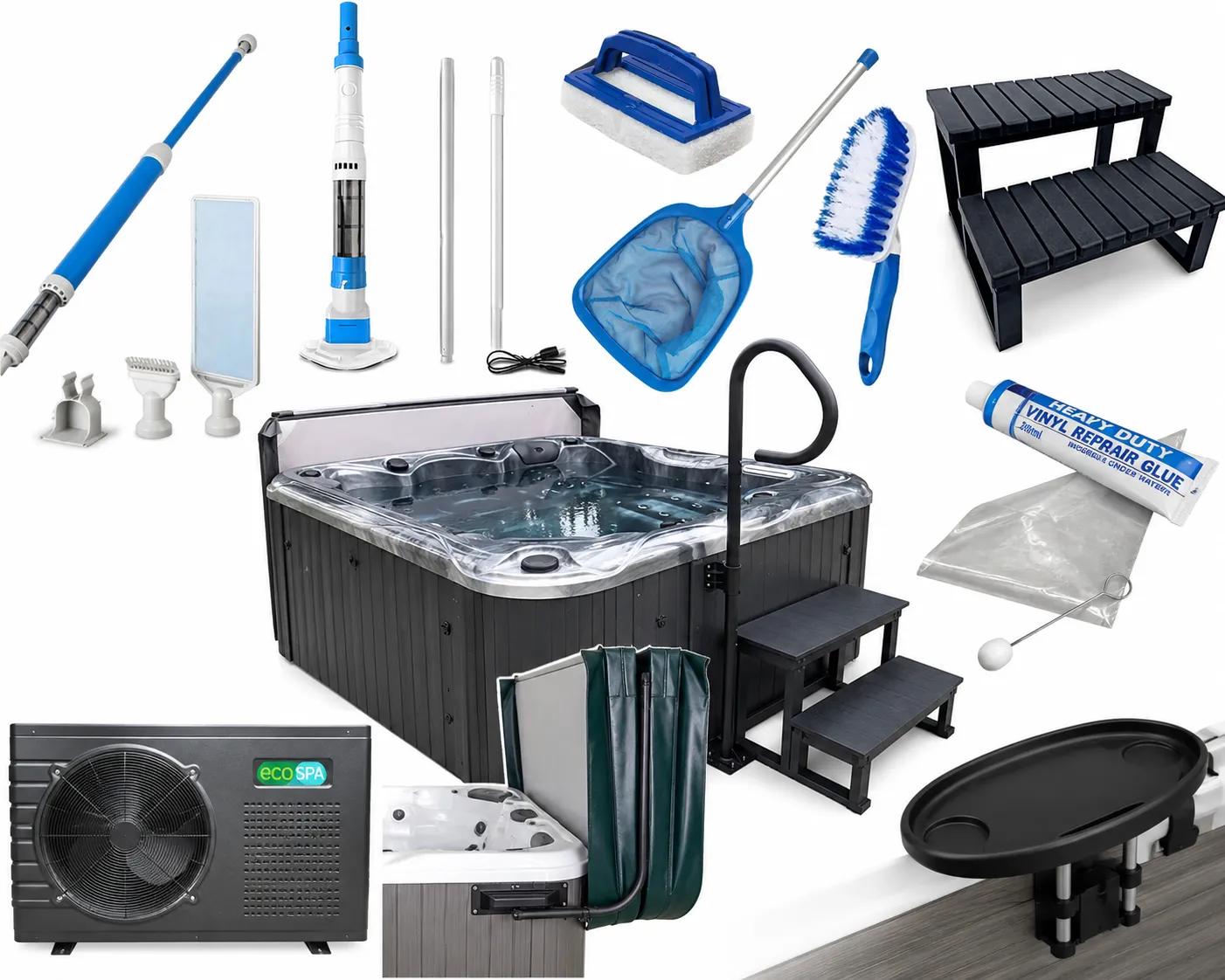 Cleaning Tools That Extend Spa Life